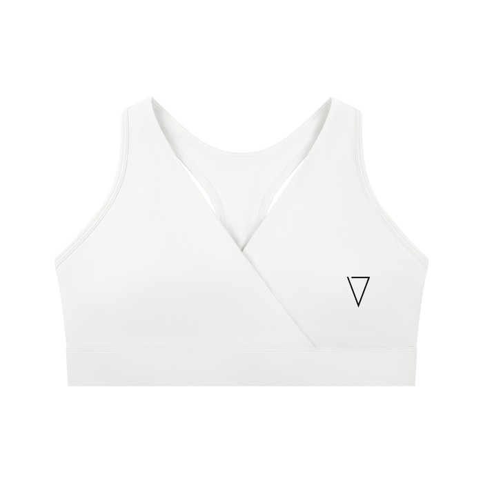 Women's Crossover V-Neck Sports Bra
