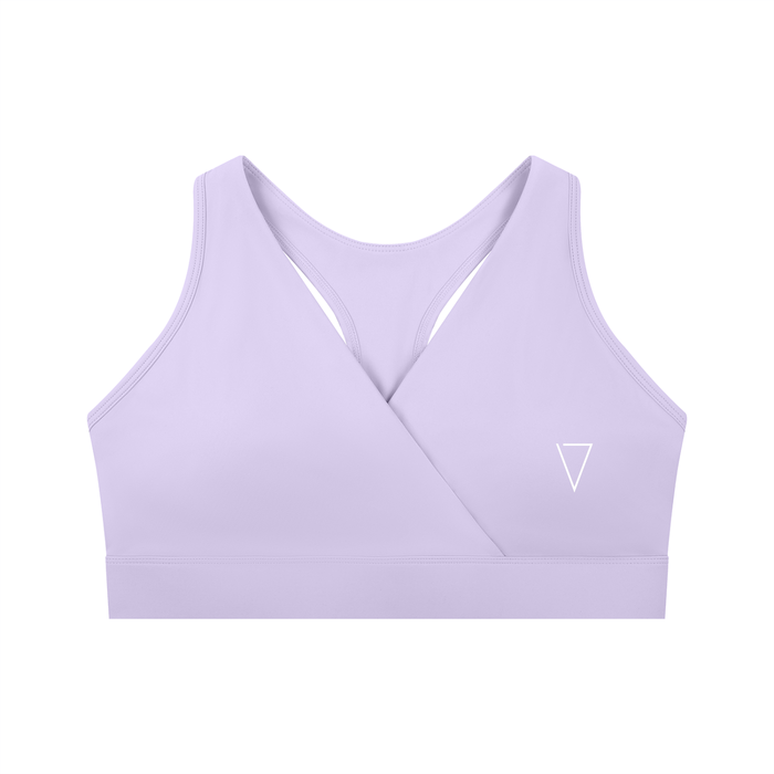 Women's Crossover V-Neck Sports Bra