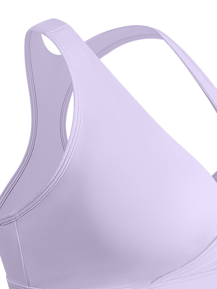 Women's Crossover V-Neck Sports Bra
