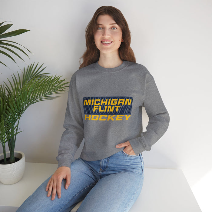 Women's Heavy Blend™ Crewneck Sweatshirt - Michigan Flint Hockey
