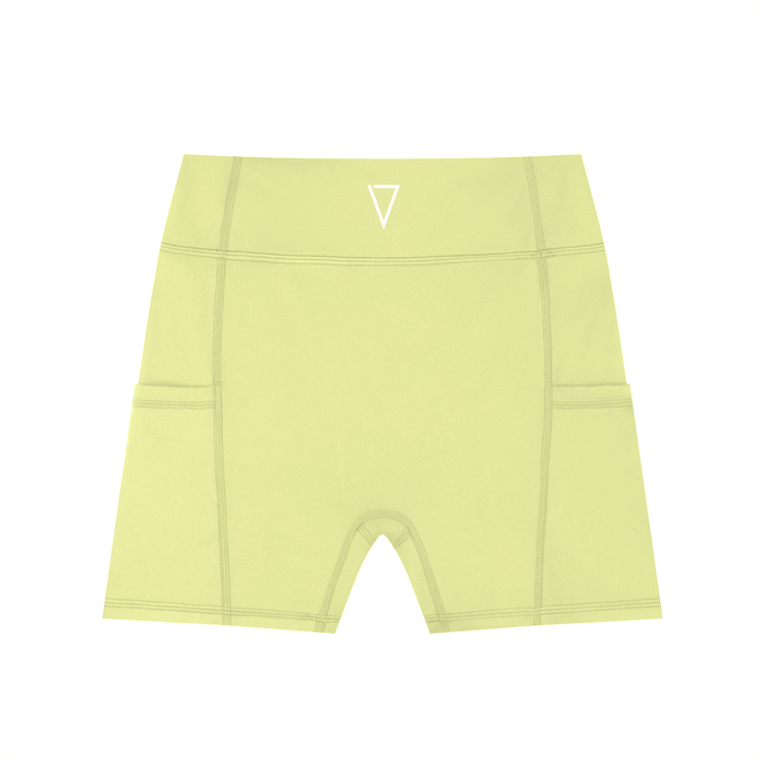 Women's High-Waisted Pocket Biker Shorts