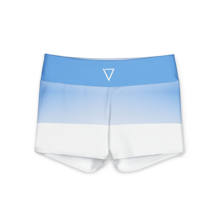 Women's Polyester Yoga Shorts (AOP)