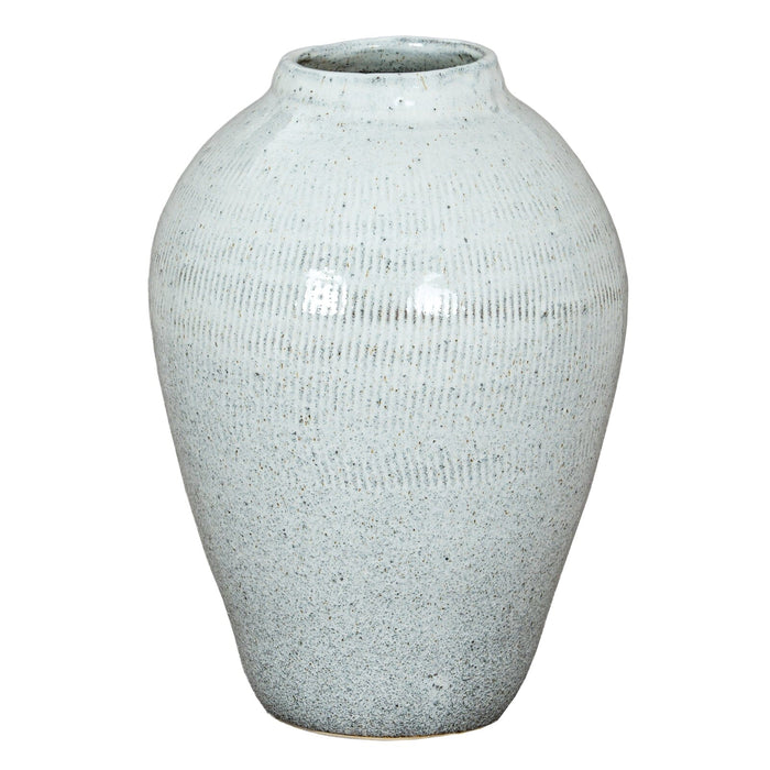 Zaffera Large Grey Glazed Vase Accessories