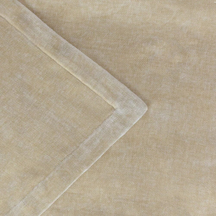 Zephyr Cream Heavy Chenille Velvet Throw Textiles